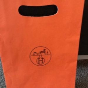 Hermes shopping gift bag